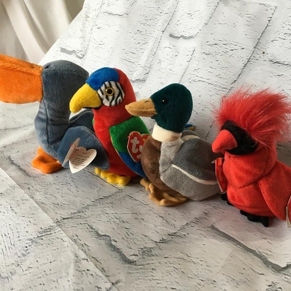 Mac Cardinal Red Ty Beanie Babie Collection DM28 - Picture 6 of 13